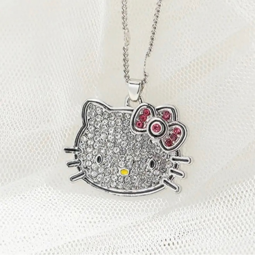 COPY - Hello kitty sterling silver necklace